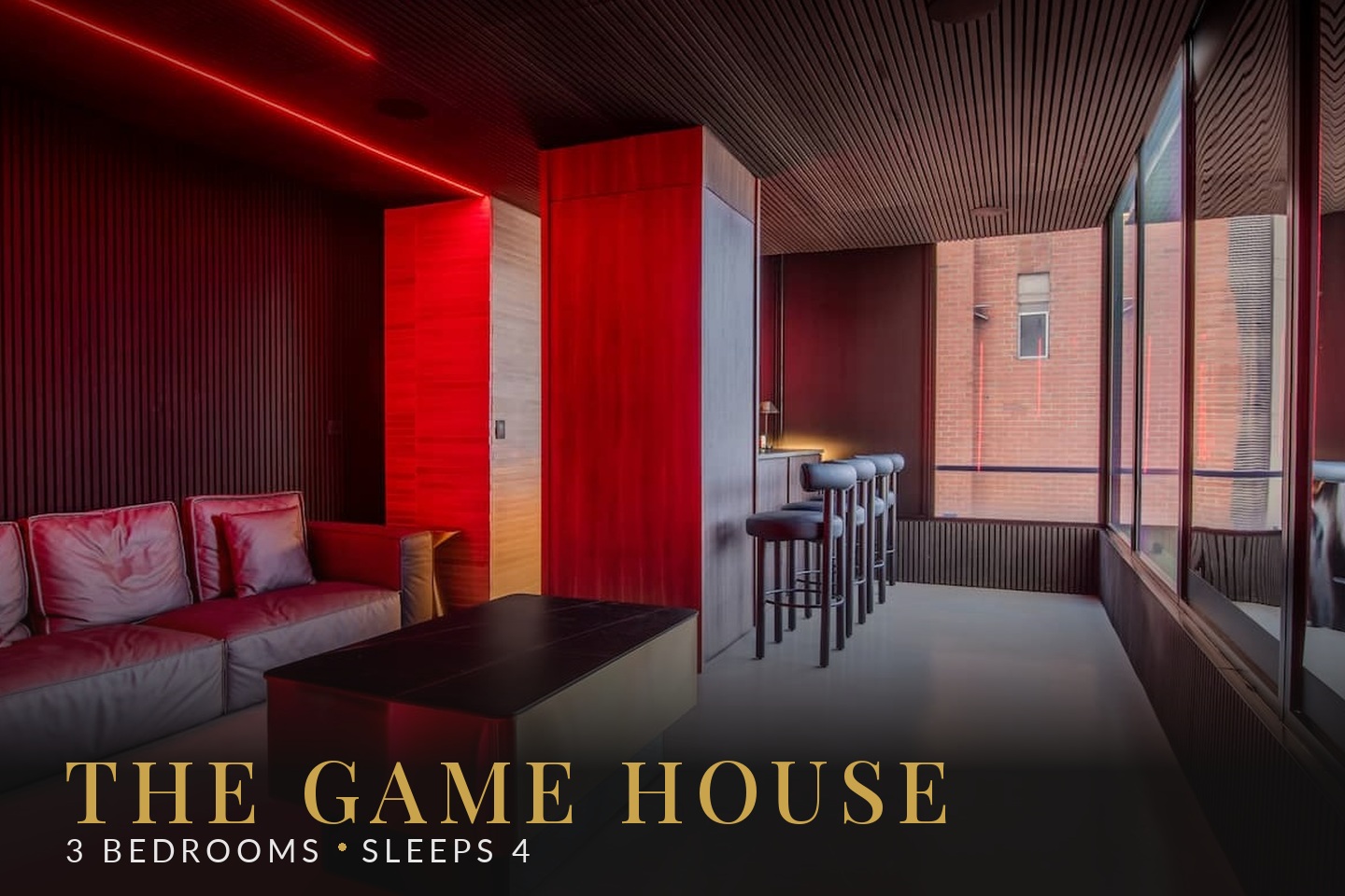 The Game House &mdash; 3-bedroom private suite