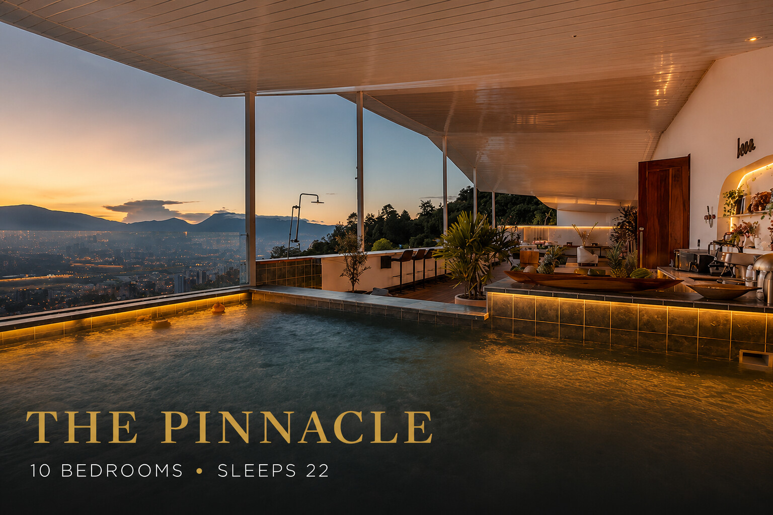 The Pinnacle &mdash; private villa in Medellín